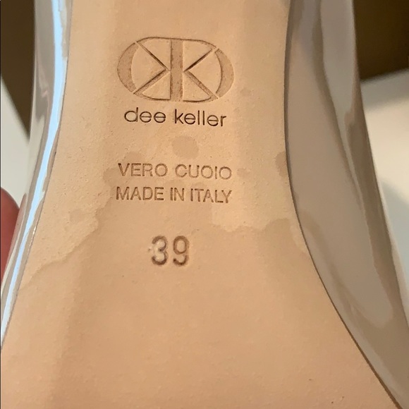 Dee Keller Nude Patent Leather Portia Pumps - Picture 5 of 7